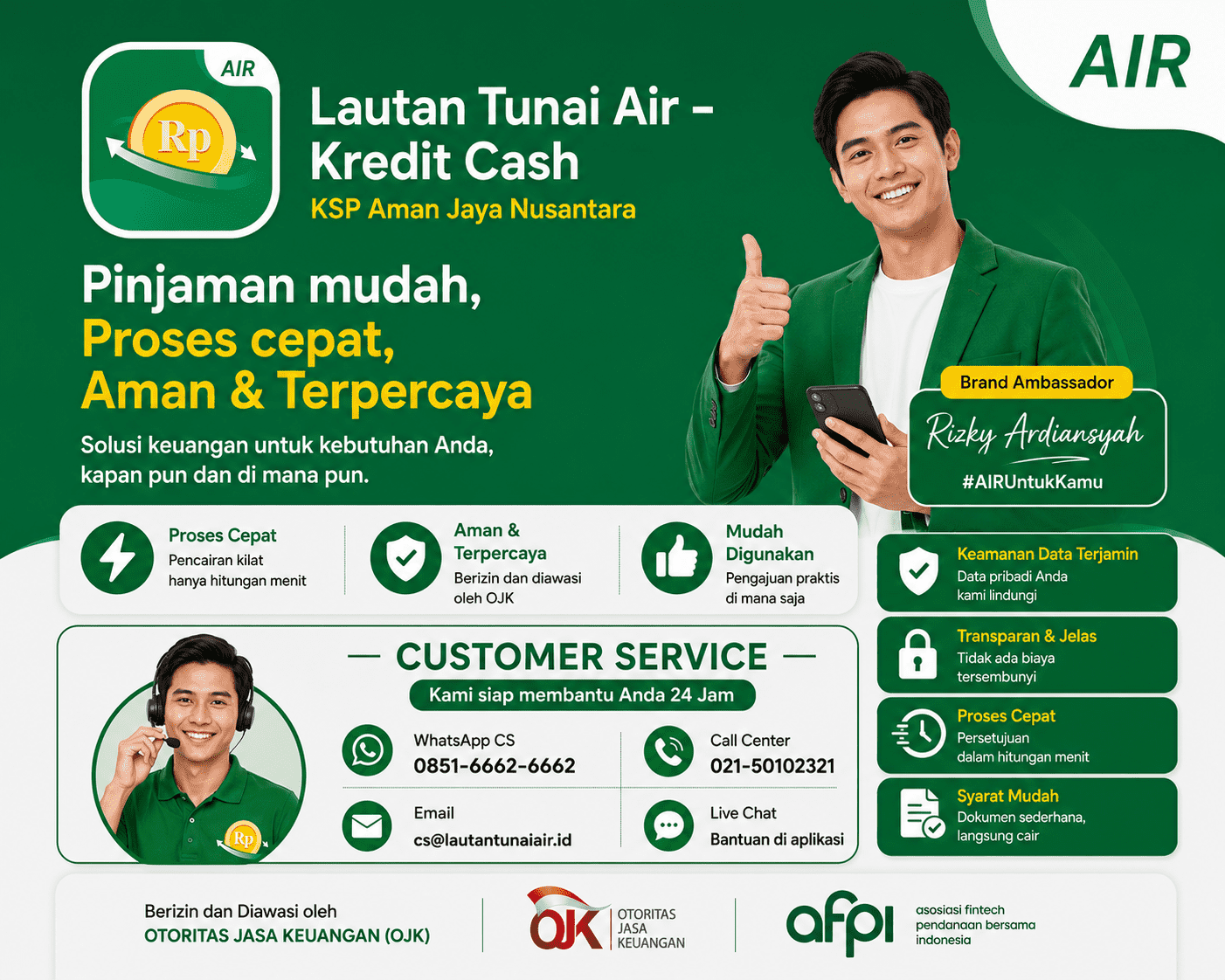 Cara Membatalkan Pinjaman Lautan Tunai Air